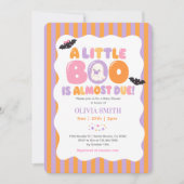 Little Boo Baby Shower Kaart (Voorkant)