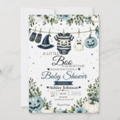Little Boo Baby Shower Kaart (Voorkant)