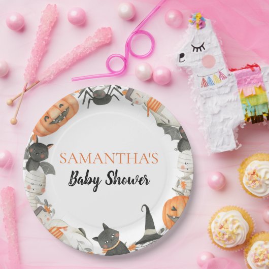 Little Boo Baby shower Paper Bord (Feest)