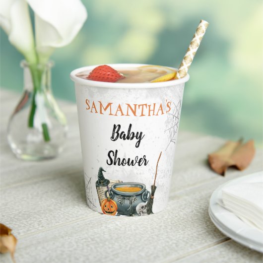 Little Boo Baby shower Paper cup Papieren Bekers (Insitu)