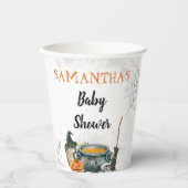 Little Boo Baby shower Paper cup Papieren Bekers (Voorkant)