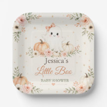 Little Boo Baby Shower Papieren Bord