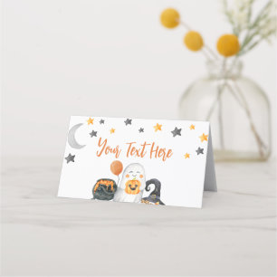Little Boo Baby shower Place Card Plaatskaartje