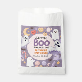 Little Boo baby shower Pumpkin Halloween Bedankzakje