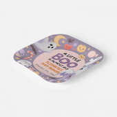 Little Boo baby shower Pumpkin Halloween Papieren Bordje (Gebogen)