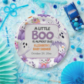 Little Boo baby shower Pumpkin Halloween Papieren Bordje (Feest)