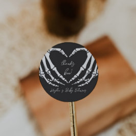 Little Boo Baby shower Ronde Sticker