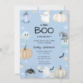 Little Boo-Baby shower | Schattigee Halloween Kaart (Voorkant)