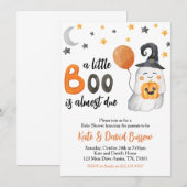Little Boo Baby Shower Uitnodiging (Voorkant / Achterkant)
