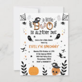 Little Boo baby zwangerschapsuitnodigingen Aankondiging (Voorkant)
