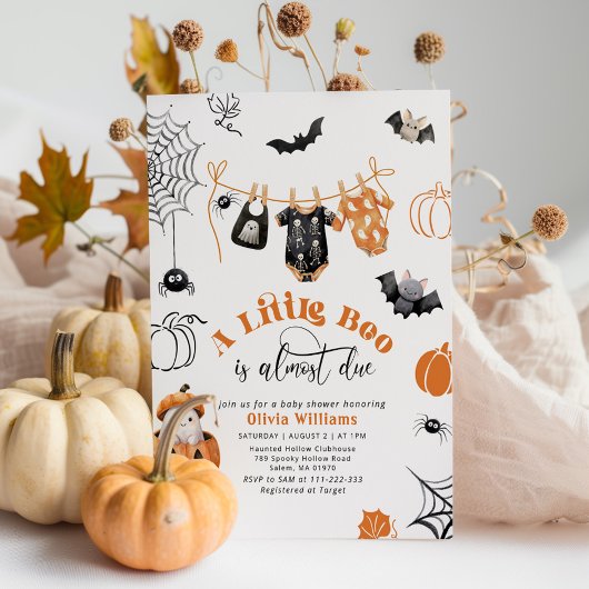 Little Boo beroemd gemaakt door Boy Clothesline ba Kaart