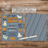 Little Boo Bijna te wijten Schattige Ghost Hallowe Kaart