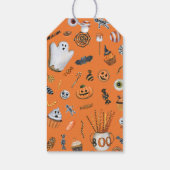 Little Boo bijna voor Halloween Cadeaulabel (Achterkant)