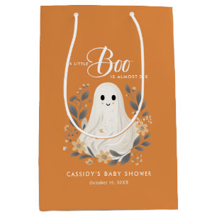 Little Boo Boho Ghost Halloween Baby shower Medium Cadeauzakje