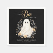 Little Boo Boho Ghost Halloween Baby shower Servet (Voorkant)