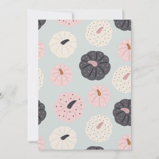 Little Boo Boho Halloween Ghost 2e Verjaardagsfees Kaart (Achterkant)