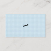 Little Boo Boy Baby shower Luier Raffle Ticket Informatiekaartje (Achterkant)