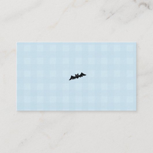 Little Boo Boy Baby shower Luier Raffle Ticket Informatiekaartje (Achterkant)