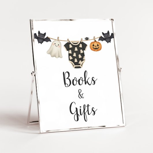 Little Boo Clothesline Baby Boeken en geschenken T Poster