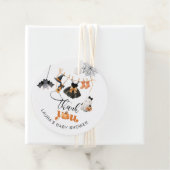 Little Boo Clothesline baby shower bedankt Bedankjes Labels (In situ)