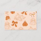 Little Boo Clothesline Luier verloting ticket Informatiekaartje (Achterkant)