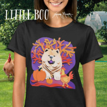 LITTLE BOO Cream Chow T-shirt