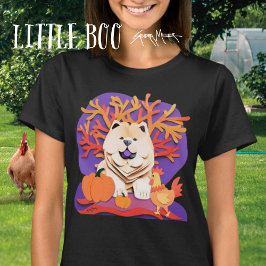 LITTLE BOO Cream Chow T-shirt