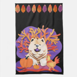 LITTLE BOO Cream Chow Theedoek