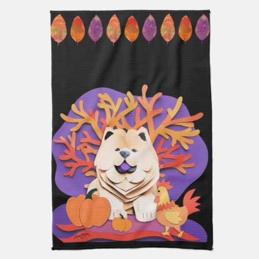 LITTLE BOO Cream Chow Theedoek