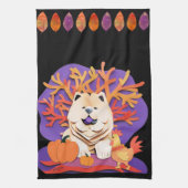 LITTLE BOO Cream Chow Theedoek (Verticaal)