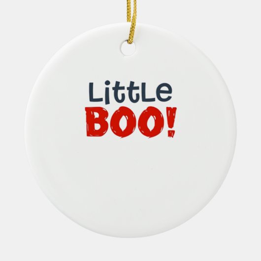 Little Boo Creative Casual Keramisch Ornament (Voorkant)