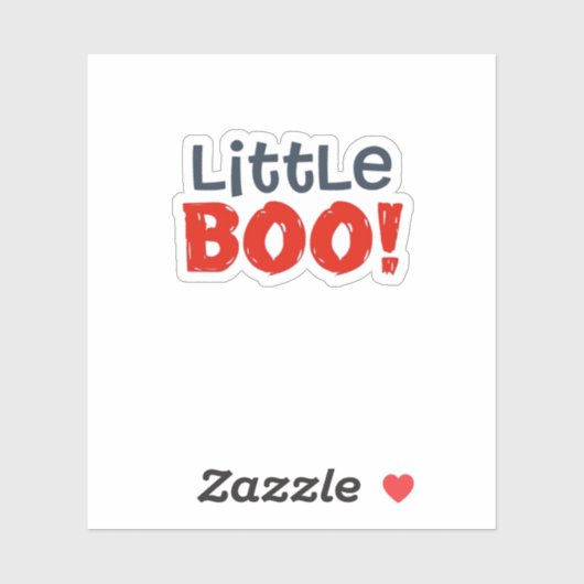 Little Boo Creative Casual Sticker (Vel)
