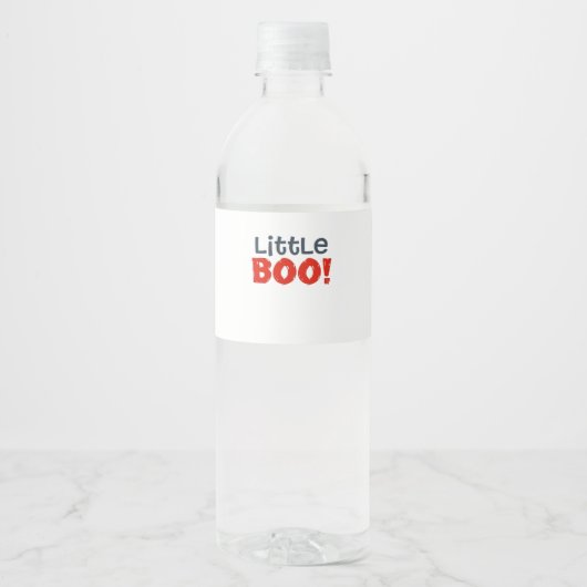 Little Boo Creative Casual Waterfles Etiket (Voorkant)