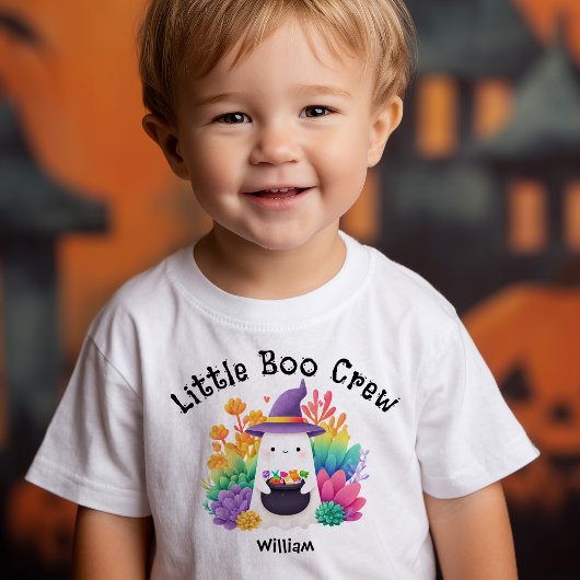 Little Boo Crew Halloween Kinder Shirts