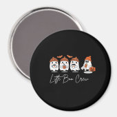 Little Boo Crew Minimaal Schoon Design Magneet (Voorkant / Achterkant)