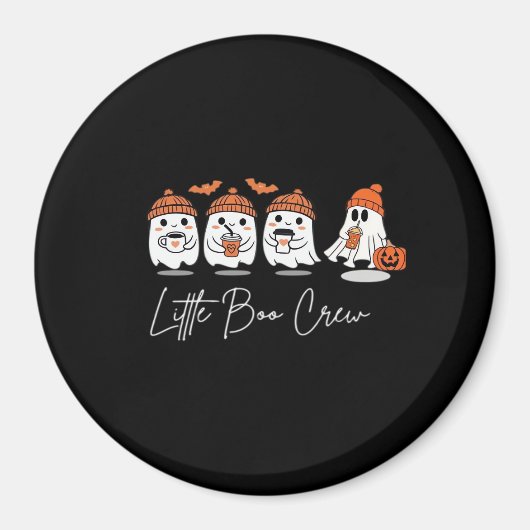 Little Boo Crew Minimaal Schoon Design Magneet (Voorkant)