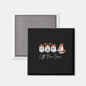 Little Boo Crew Minimaal Schoon Design Magneet (Voorkant / Achterkant)