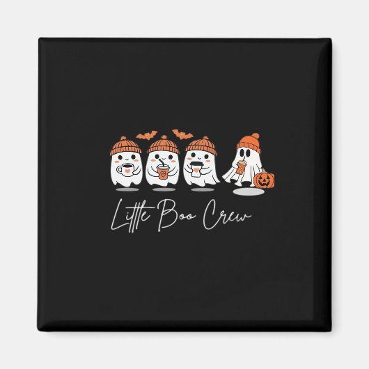 Little Boo Crew Minimaal Schoon Design Magneet (Voorkant)