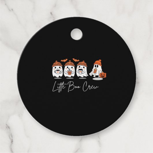 Little Boo Crew Minimal Clean Design Bedankjes Labels (Voorkant)