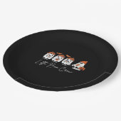 Little Boo Crew Minimal Clean Design Papieren Bordje (Gekanteld)