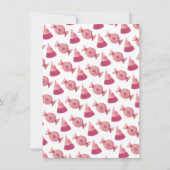 Little Boo Cute Halloween Baby Shower  Bedankkaart (Achterkant)