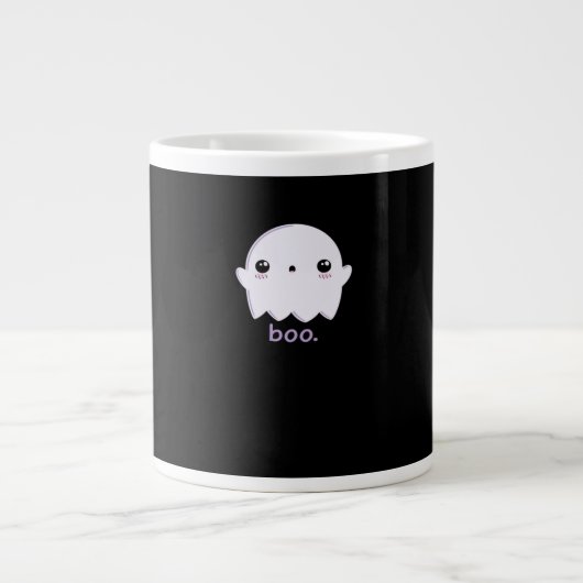 Little Boo Cute Halloween Grote Koffiekop (Voorkant)