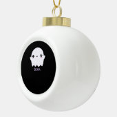 Little Boo Cute Halloween Keramische Bal Ornament (Rechts)