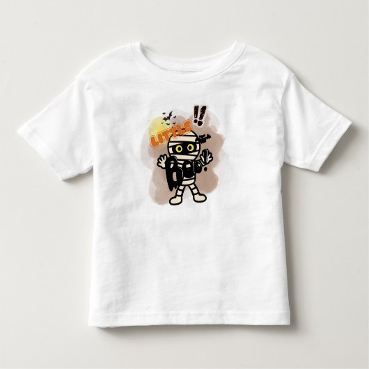 Little Boo Cute Halloween Mummy T-shirt (Voorkant)
