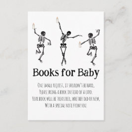 Little Boo Dansende Skeletten Books for Baby Inlay Informatiekaartje