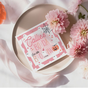 Little Boo draait twee verjaardag servet