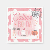 Little Boo draait twee verjaardag servet (Voorkant)