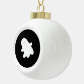 Little Boo Esthetic Cool Keramische Bal Ornament (Rechts)