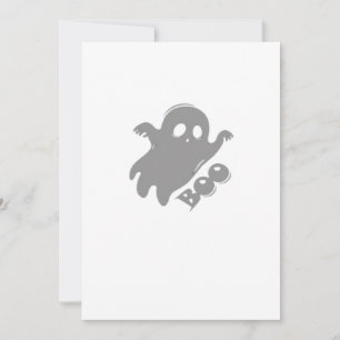 Little Boo Esthetisch Eenvoudig Feestdagenkaart