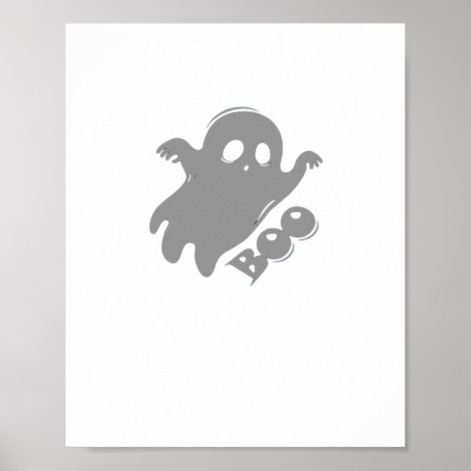 Little Boo Esthetisch Eenvoudig Poster (Voorkant)